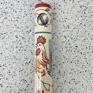 Vtg Sunworthy Rooster Wallpaper Border Chicken Country Kitchen Farmhouse 5 yards